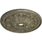 Ekena Millwork Flagstone Ceiling Medallion (Canopies up to 3 7/8"), 30"OD x 3 7/8"ID x 3 1/4"P, Witch Hazel Crackle CM30FLWHC - alternate 3